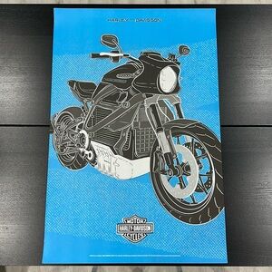 Harley-Davidson Livewire Motorcycle Poster